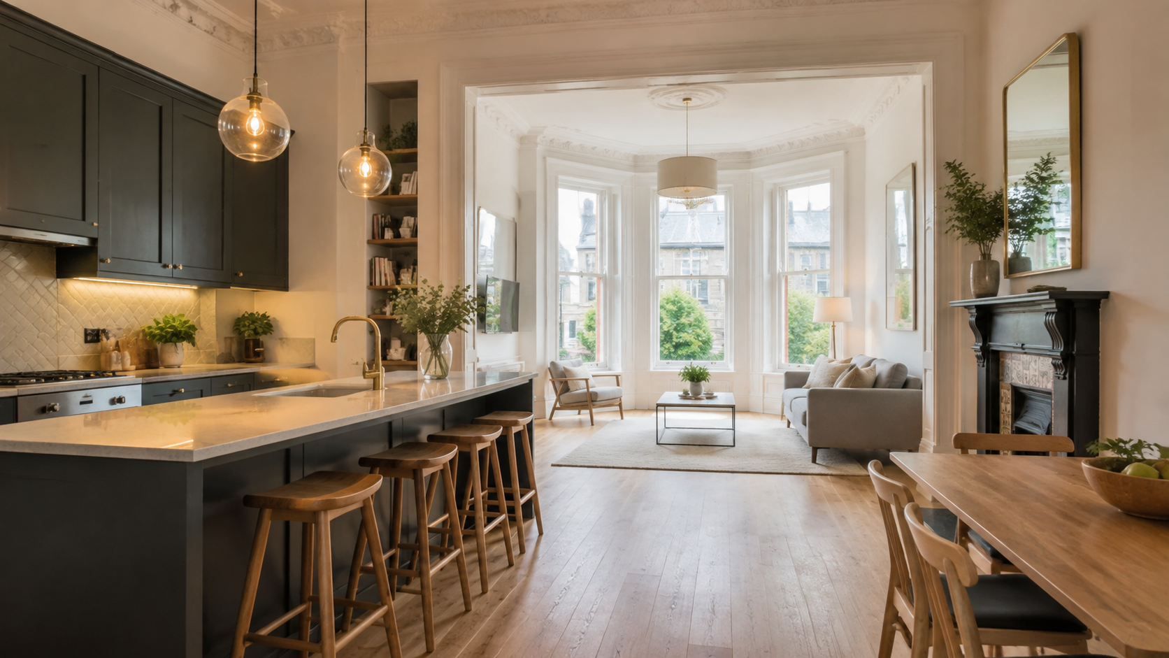 Home renovation project in Edinburgh